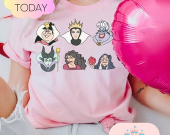 Disney Villains Shirt, Bad Witches Club T-Shirt, Disney Funny Villain Sweatshirt, Maleficent Shirt, Evil Queen Tee, Ursula Cruella Shirt
