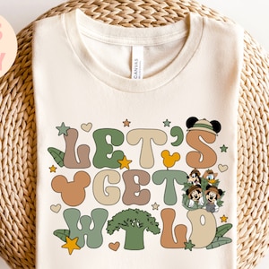 Disney Let&#39;s Get Wild shirt, Vintage Animal Kingdom Shirt, Disney Animal Kingdom Shirt, Disney Discovery Shirt, Disney Wildlife Shirt