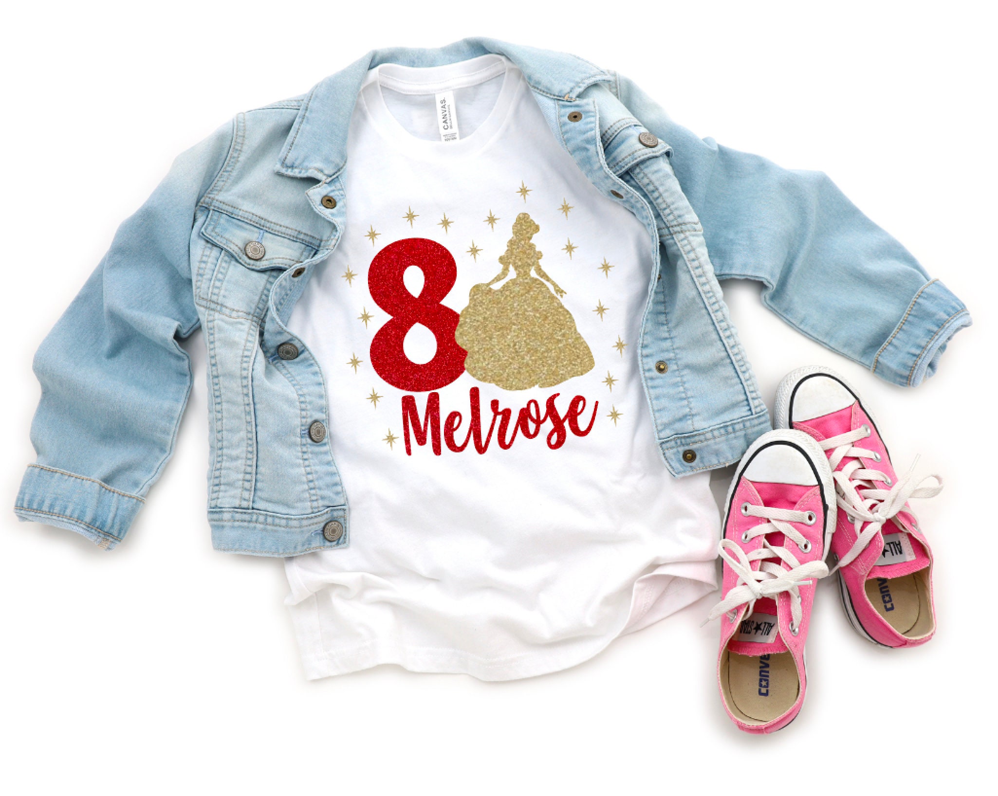 Belle Birthday Shirt Princess Shirt 