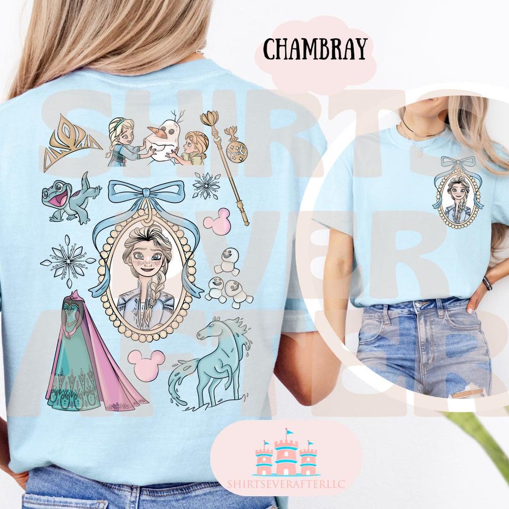 Comfort Princess T Shirt, Magical Shirt, Frozen Shirt, Elsa Shirt Park Shirt, Girl Shirt, Girls Trip Shirt, Matching Besties Shirt New Fashion