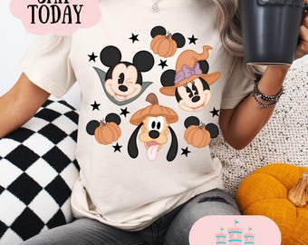 mouse and friends Characters Halloween Skeleton Shirt, Halloween Matching Shirt, magical halloween shirt, mouse halloween shirt