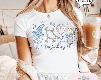 Camiseta de Mickey Hechicero, camiseta de bebé de Mickey Mágico, camiseta de bebé del Reino Mágico, camisetas del Reino Mágico, camiseta de bebé para mujer, camiseta de parque, top corto