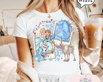Disney Princess Shirt, Disney Frozen Shirt, Magic Kingdom Disneyland Girl Trip, Elsa baby tee, Anna shirt