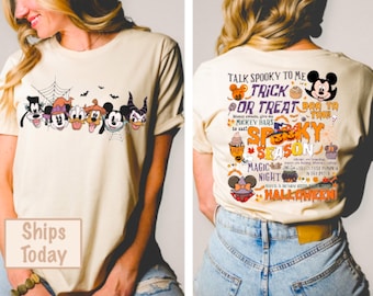 Mouse halloween party shirt, Most Magical Place shirt, Fall Mouse shirt, Halloween Spooky shirt, Family shirt, spiderweb shirt, kids shirt