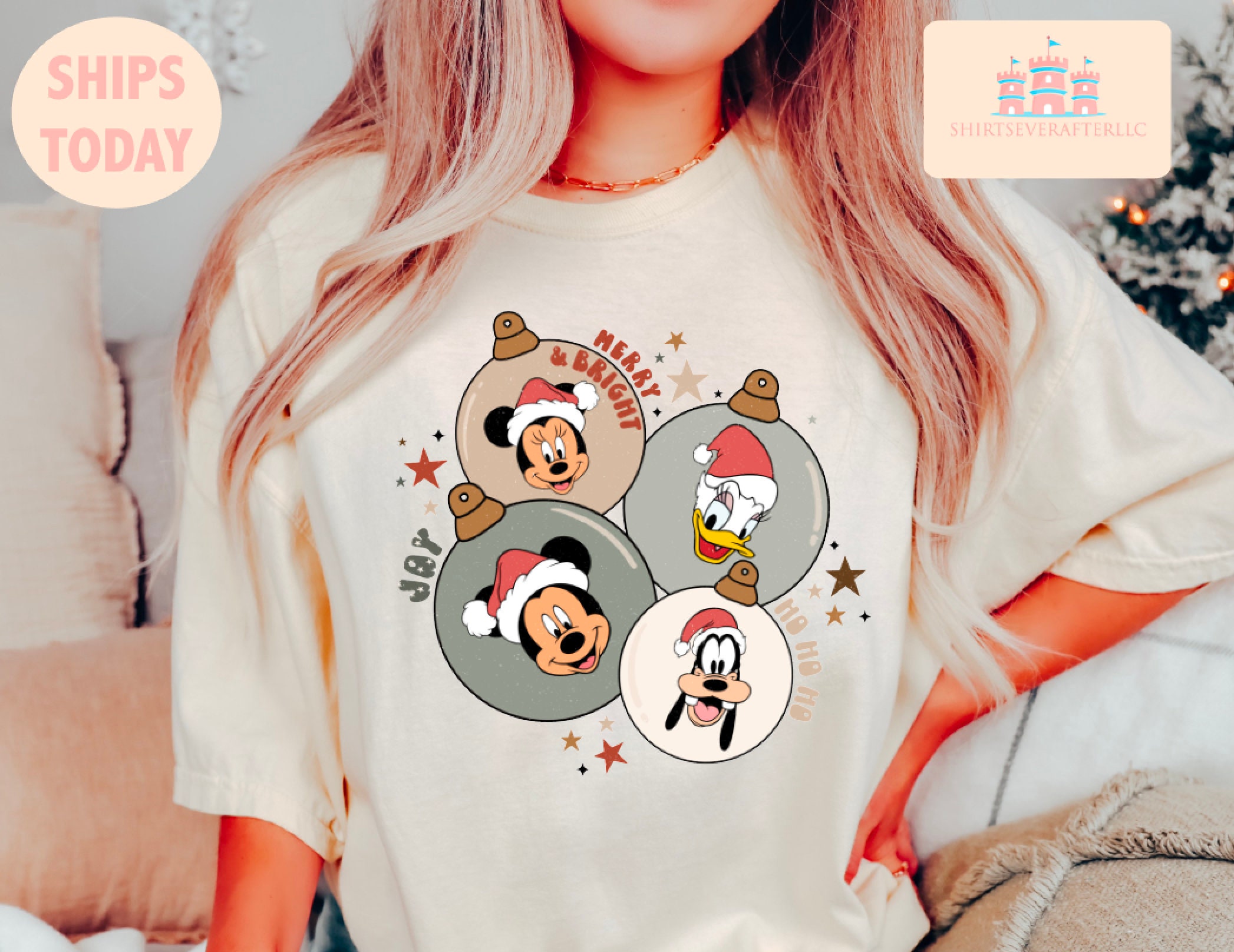 Discover Vintage Mickey And Friend Christmas Shirt,Disney Ears Christmas Shirt