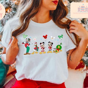 Mickey And Friend Christmas Shirt,Disney crew Christmas Shirt,Disney Christmas Shirt,Disney Trip Shirt,Disney Family Christmas Shirt