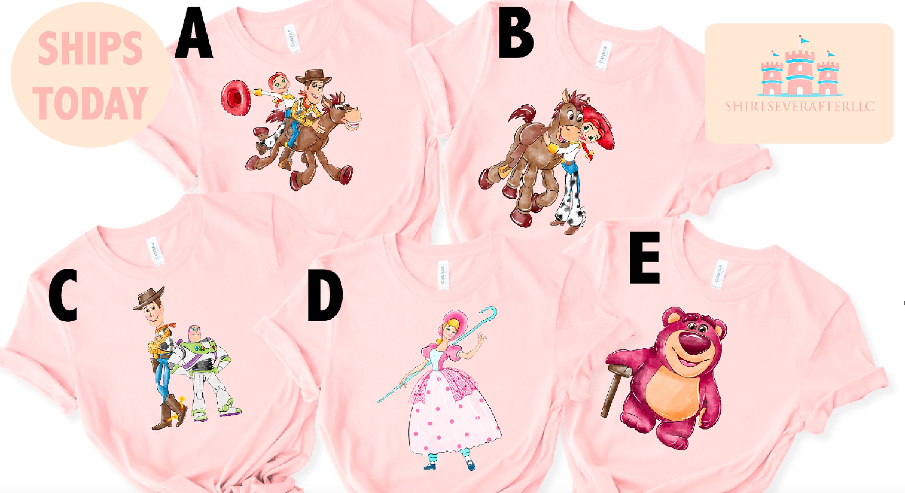 girls toy story shirt