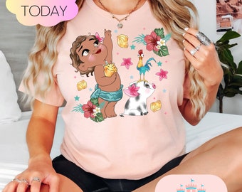 Prinses shirt, Park shirt, Oceaan prinses verjaardag shirt, muis en vrienden, prinses muis hoofd shirt, themapark shirt
