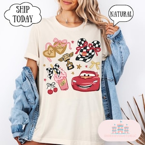 Retro Lightning Shirt, Vintage Cars Shirt, Cars Theme Birthday Shirt, tow truck shirt , kids shirt, matching shirts, park shirts, group tee