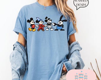 Camisa vintage Comfort Color® Mickey, camisa retrô Disneyland Mickey, camisa Mickey Mouse, camisa Mickey Snack