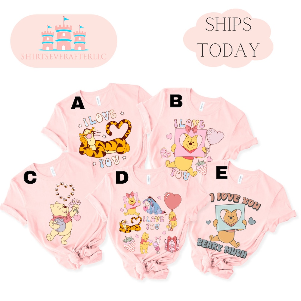 Park Shirt, Donkey Shirt, Piglet Shirt, Magical Shirt,Bear Shirt, Kids Matching Shirt, Bear Birthday Shirt Web3Shirt