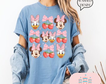 Camiseta retro de Minnie Mouse Comfort Color®, camiseta de viaje de Minnie, camiseta de Minnie, camiseta de viaje de Disney Girl, camiseta de vacaciones de Disney