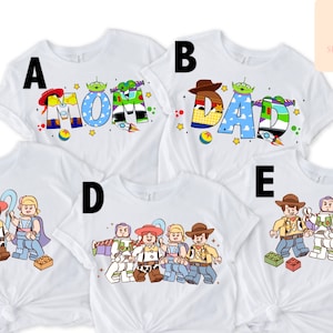 Toy Story Shirts, Toy Story Land Shirt, Jessie and bullseye Shirt, Disneyland Shirts, Disney World Shirt, Disney Shirts, Disney Family Shirt
