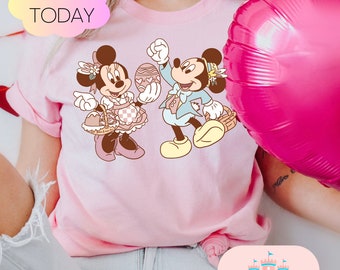 Disney Easter Shirts, Mickey And Friends Easter Shirt, Disney Easter Bunny Shirt, Disneyworld Easter Vacation Shirt  Easter Family Shirt