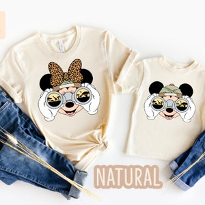 Mickey Mouse safari shirt, Mickey animal, Animal Kingdom themed Disney trip shirt for kids and adults, Safari shirt, animal kingdom shirt,