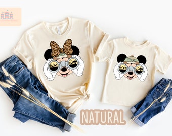 Mickey Mouse safari shirt, Mickey animal, Animal Kingdom themed Disney trip shirt for kids and adults, Safari shirt, animal kingdom shirt,