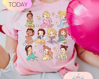 Orejas de la princesa Disney Bella, Tiana, Elsa, Anna, Jazmín, Ariel, Aurora, Rapunzel, Blancanieves, Mérida, Cenicienta, Mulan, Minnie de Disney