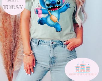 Camisa Stitch, Camiseta Disney, Camisa Stitch Disney, Camisa Stitch Disneyworld, Camisas Disney Vacation, Camisa Disney Castle, Camisa Magic Kingdom