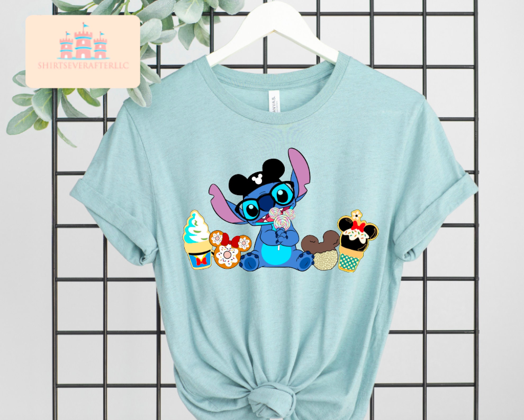 Disney stitch store shirt