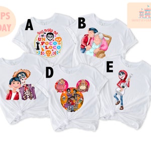 Cute Head Mickey Un Poco Loco Disney shirt, Disney Family Shirt, Disney Matching Shirts, Disney Vacation Shirt, Disney Trip, Disney Group