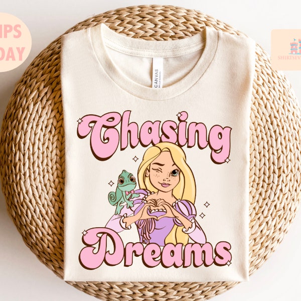 Chemise Disney Tangled, chemise Disney Rapunzel, chemise Tangled, chemise Rapunzel, chemise Chasing dreams, chemise Pascal, chemise princesse Tangled,