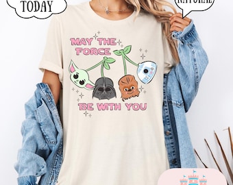 Star Wars Disney Shirt,Vintage Star Wars Shirt,Star Wars Logo Shirt,Darth Vader,Baby Yoda,Star Wars Gift,Matching Disney Tshirt,holiday gift