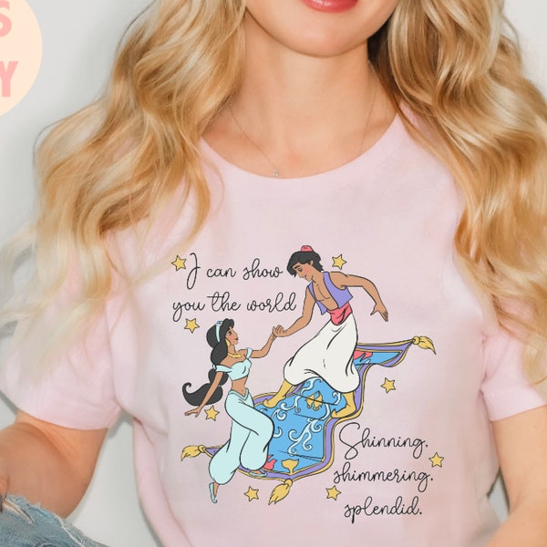 Disney princess shirt, Princess tiger raja shirt,Jasmine shirt, princess jasmine and tiger shirt, magic kingdom jasmine shirt