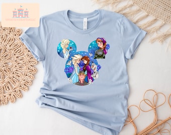 Women's princess Elsa shirt, Frozen Elsa women's shirt, frozen top, disney princess Elsa shirt, frozen magic kingdom shirt