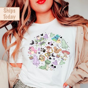 Vintage Toy Story Characters Halloween shirt, Vintage Disney Toy Story Halloween, Vintage Halloween, Toy Story Family Halloween, Disney trip
