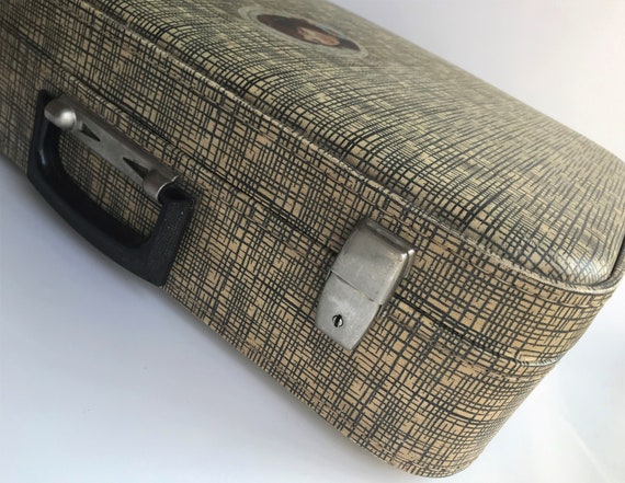 Vintage suitcase - Soviet suitcase - old suitcase