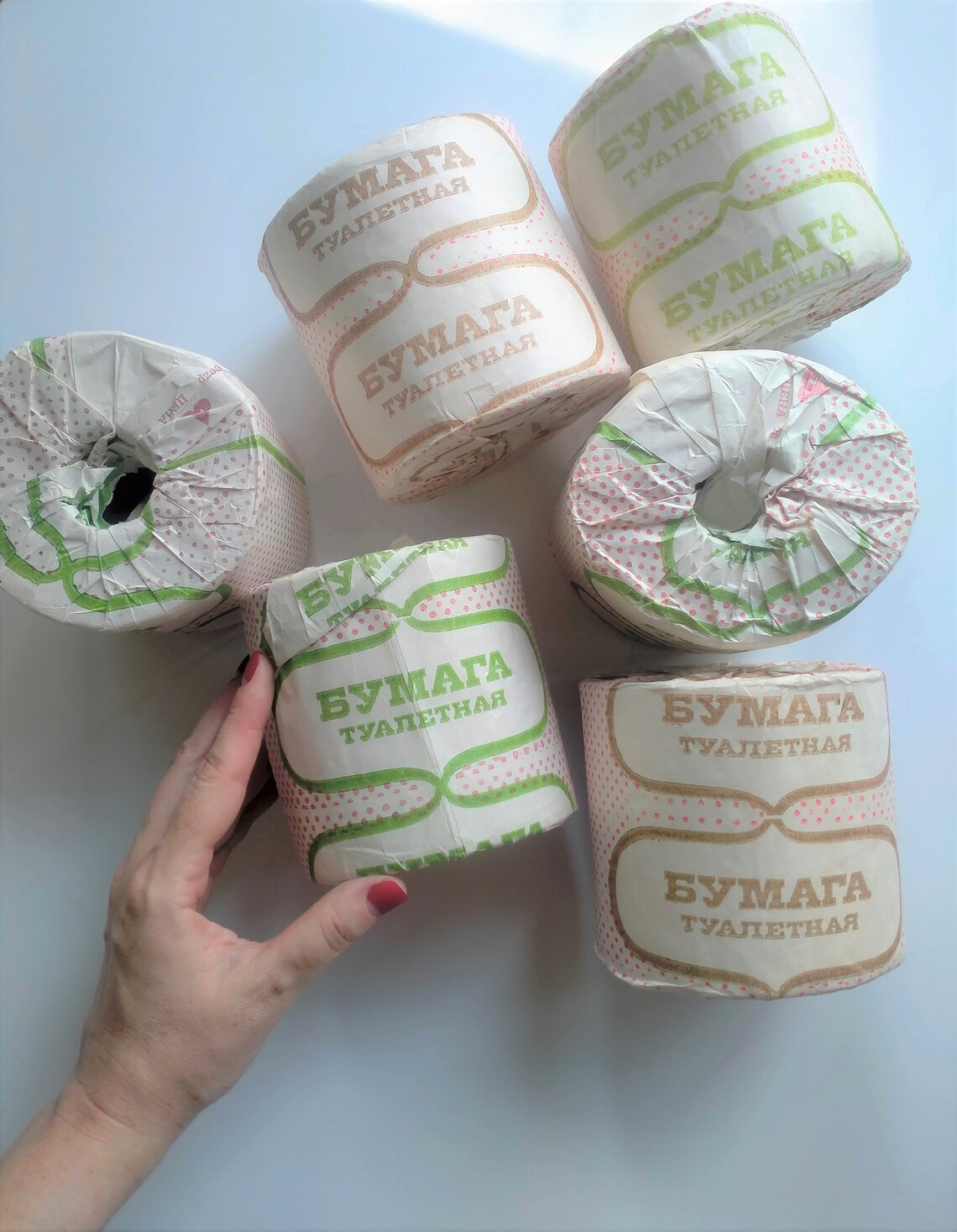Vintage toilet paper Soviet toilet paper vintage paper Etsy
