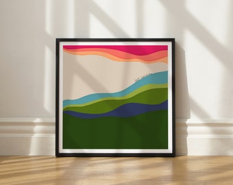 Just Believe art print by Elisa Bell (UNFRAMED) | Giclée art print on high-quality matte paper | Inspirational artwork