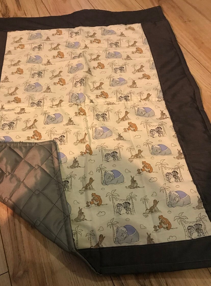 Potty training bed mat / Incontinence mat dumbo inspired Etsy