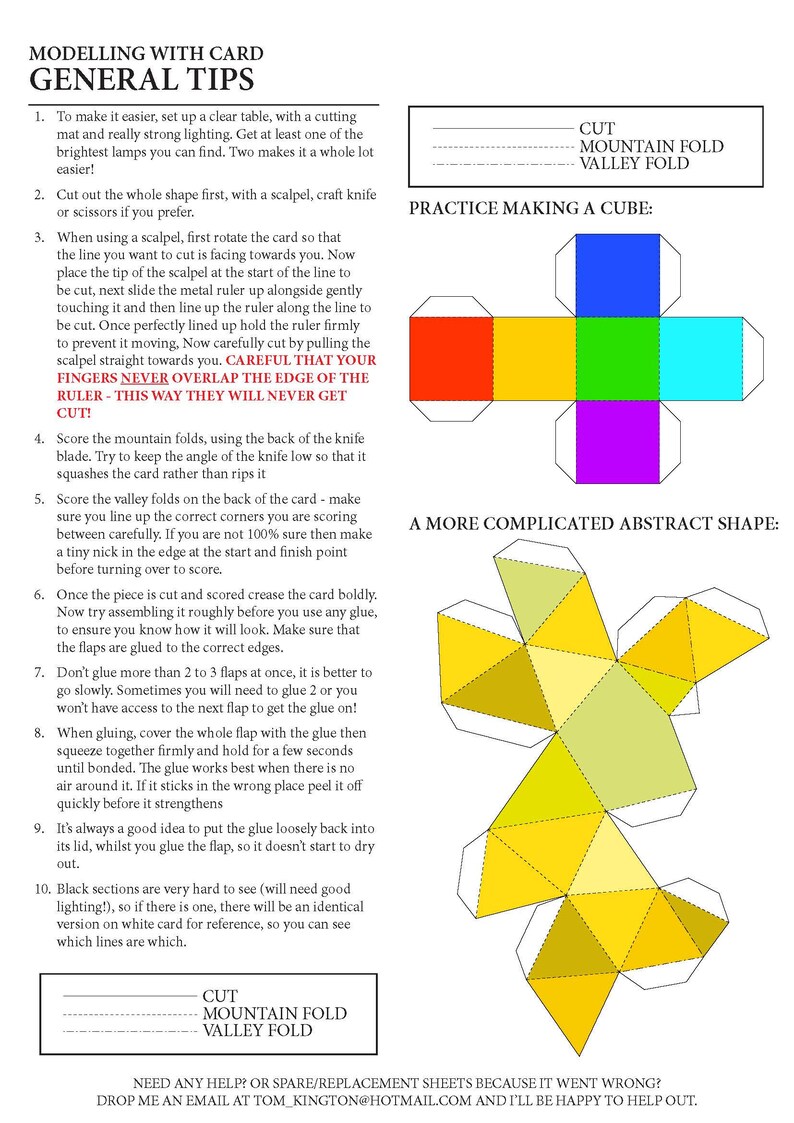 Tortoise Papercraft 3D Polygon card model / sculpture kit Etsy