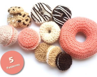 Donuts, Macarons and Cookies Patterns (NL&ENG)