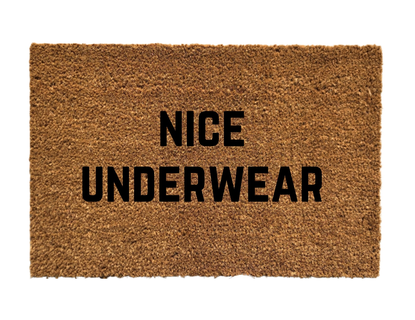 Nice Underwear Doormat Funny Door mat Funny Mat Etsy