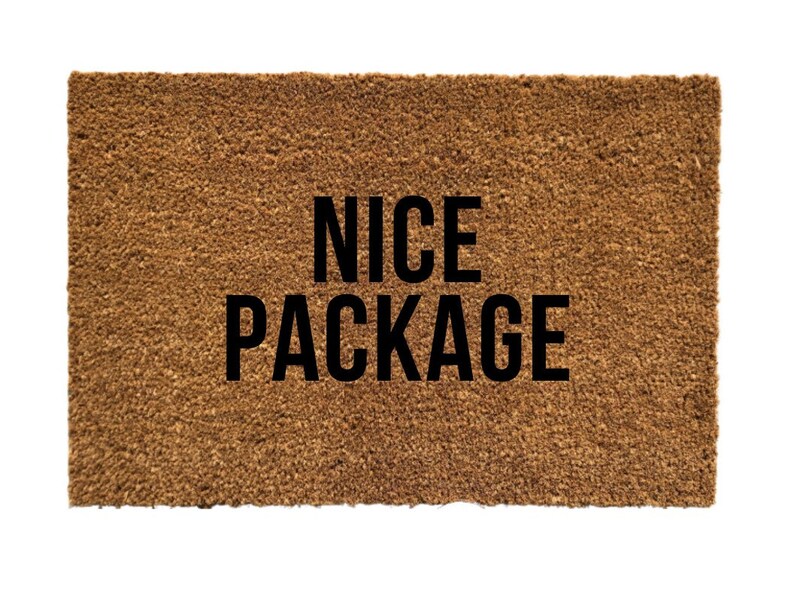 Nice Package Door mat home decor custom doormat Etsy