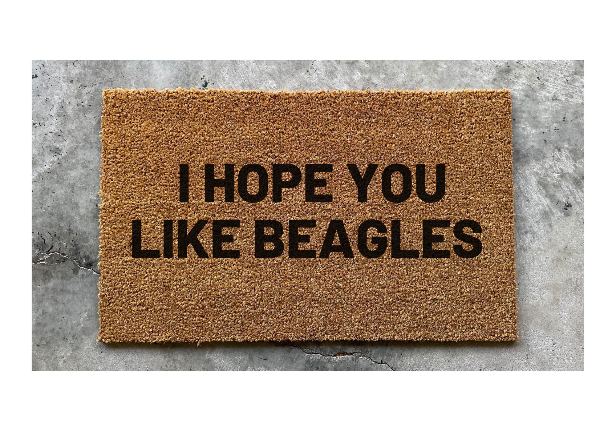 beagle doormat