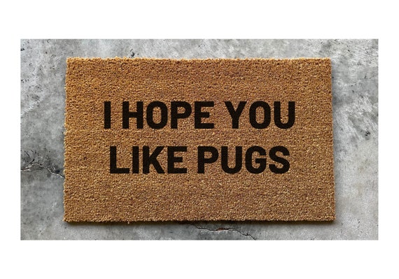 pug doormat