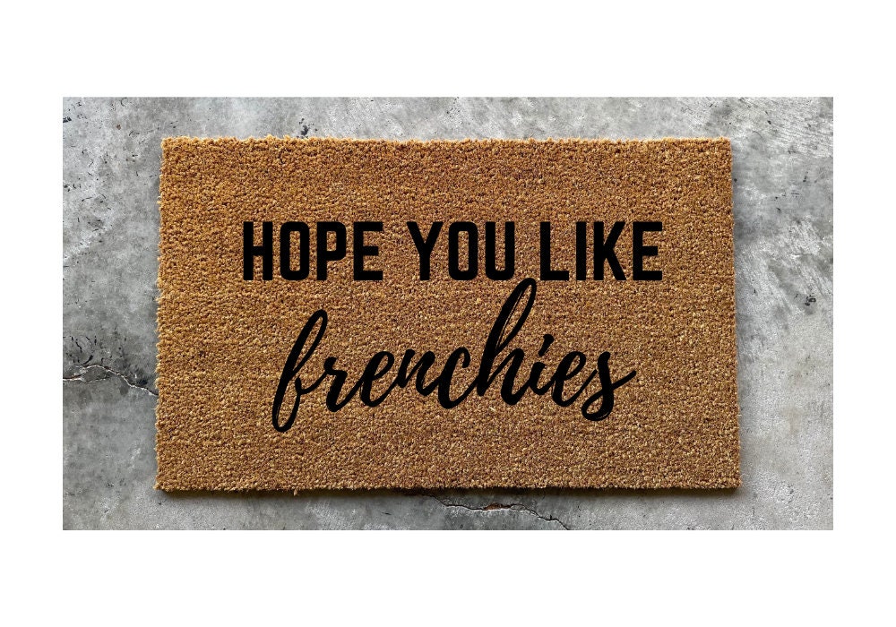 ThisWear Bulldog Mom We're A Bulldog Family New Home Decor Doormat Simulated Coir ThisWear Bulldog Mom We're A Bulldog Family New Home Decor Doormat Simulated Coir
