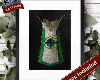 OSRS Trimmed Achievement Cape Cross Stitch Pattern | Digital Download | Instant Download PDF