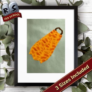 OSRS Fire Cape Cross Stitch Pattern | Digital Download | Instant Download PDF
