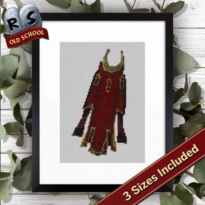 OSRS Max Cape Cross Stitch Pattern | Digital Download | Instant Download PDF