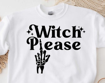 Retro Halloween Witch Clipart, Mystic Witch Clipart, Magical Witch Clipart, Witch finger svg, Funny middle finger svg, Funny Witchy design