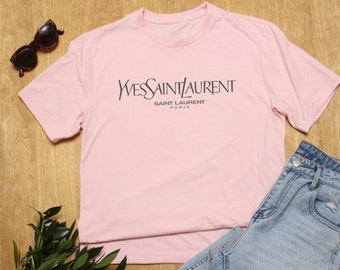 saint laurent inspired t shirt