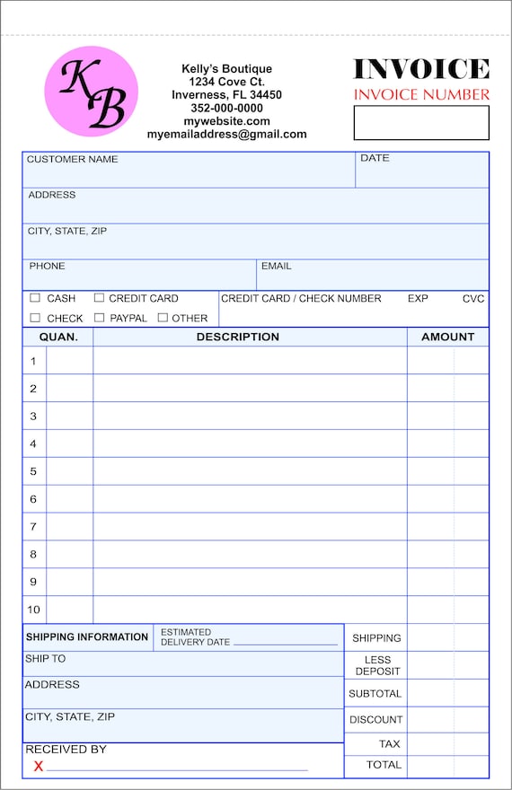 Carbonless Receipt Book, Hobbies & Toys, Books & Magazines, Assessment