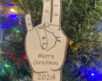 Christmas Shocker Ornament l Funny Christmas Ornament l Classy Ornaments