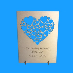 Sign l Custom Sign l In loving memory l  Fast Shipping
