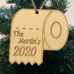 Custom Toilet Ornament | Personalized Gift | Ships Fast