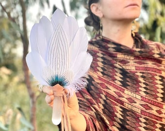 Engel-Gebetsfächer - Schamanisches Fächer